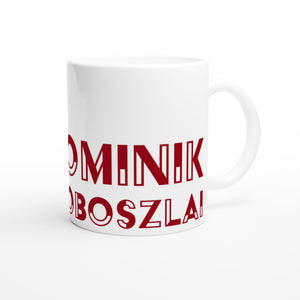 Dominik Szoboszlai Mug - White 11oz Ceramic Liverpool Mug