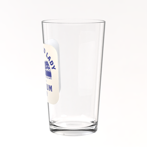 Inspired By Everton Pint Glass - Goodison Park Beer - Everton Conical Pint Glass - Grand Old Lady Tribute - Fairwell Goodison Beer