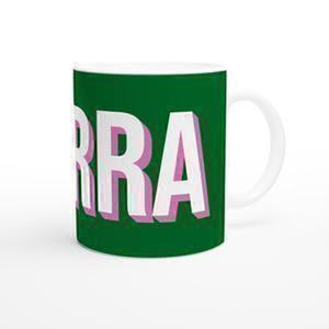 Marra Mug - White 11oz Ceramic Mug - Cumbrian Slang Mug