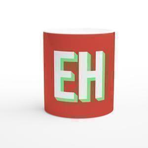 Eh Mug - White 11oz Ceramic - Cumbrian Slang Mug