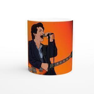 Arctic Monkeys Mug - White 11oz Ceramic Alex Turner Mug