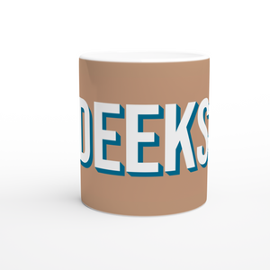 Deeks Mug - White 11oz Ceramic - Cumbrian Slang Mug