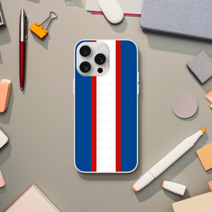Carlisle United Phone Case - Inspired by Carlisle United Home Kit 24/25 - Flexi case – art print by Print By Rob