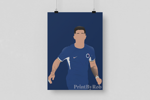 Enzo Fernandez - Chelsea FC Print