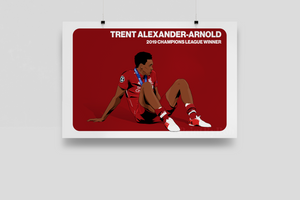 Trent Alexander-Arnold Wall Art - Liverpool FC Print