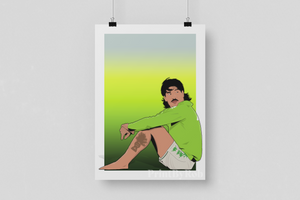 Hector Bellerin Wall Art - Real Betis Print - Spain Football Poster