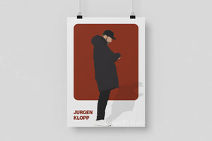 Jurgen Klopp Poster - Liverpool Wall Art - Football Prints