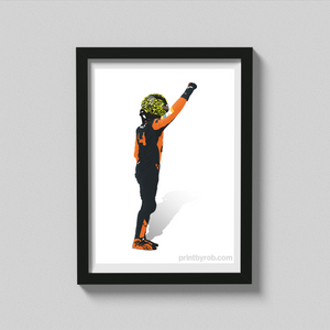 Lando Norris Print - McLaren F1 Poster - Miami 2024