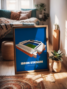 Rangers Football Stadium Print / Poster - Ibrox Stadium