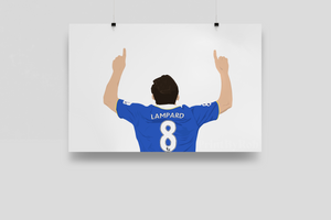 Frank Lampard Wall Art - Chelsea FC Print