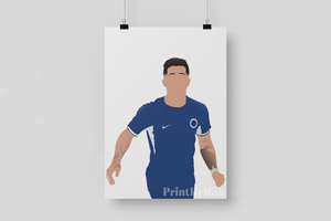 Enzo Fernandez - Chelsea FC Print