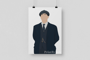 Tommy Shelby Print - Peaky Blinders Wall Art