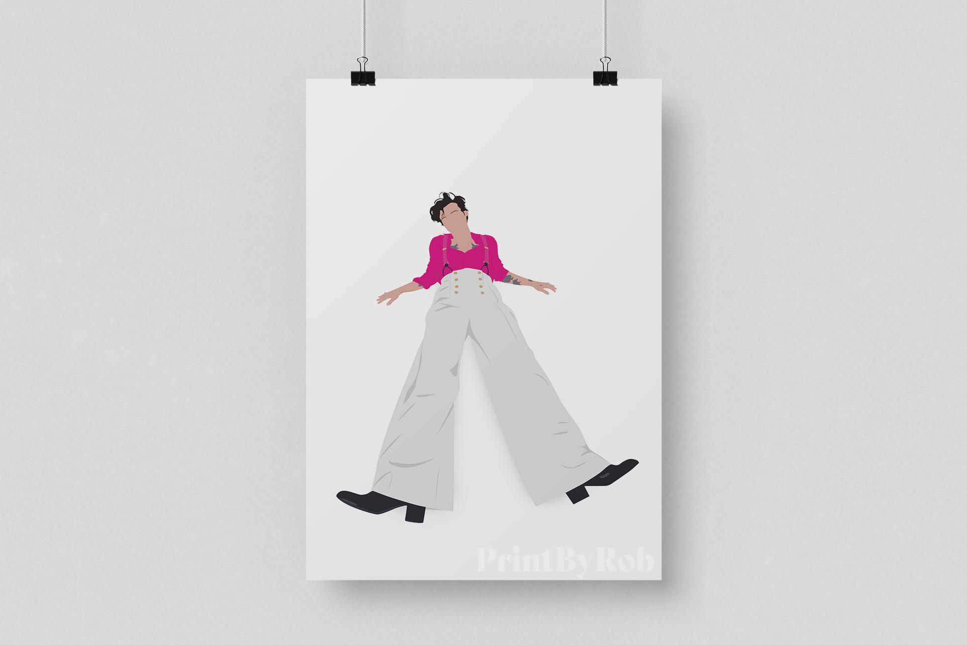 Harry Styles Print - Fine Line Album Cover Poster – Print By Rob