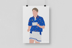 David Reeves Poster - Carlisle United 1993-1995 Print