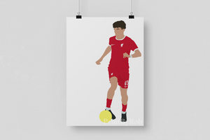 Stefan Bajetic - Liverpool FC Print