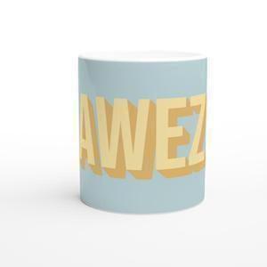 Awez Mug - White 11oz Ceramic Cumbrian Slang Mug