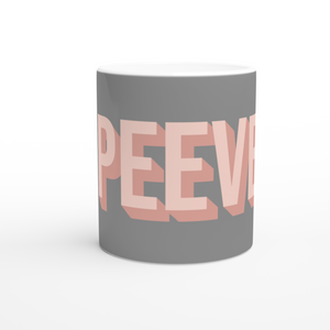 Peeve Mug - White 11oz Ceramic Cumbrian Slang Mug