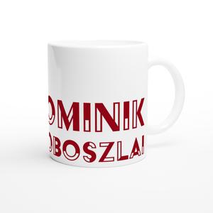 Dominik Szoboszlai Mug - White 11oz Ceramic Liverpool Mug