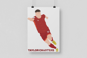 Taylor Charters Penalty Celebration Wall Art - Carlisle United Print - Play Off Final Winner Poster