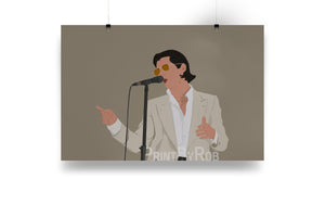 Alex Turner Print - Arctic Monkeys TRNSMT 2018 Wall Art Print By Rob Landscape A3 6x4 Inches 