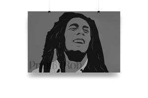 Bob Marley Wall Art Music Poster Print